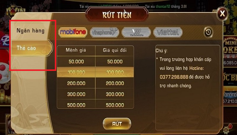 2 phương thức rút tiền Iwin siêu nhanh, siêu tiện lợi