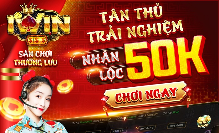 Tiền về túi ngay khi đăng ký Iwin thành công dành cho tân game thủ