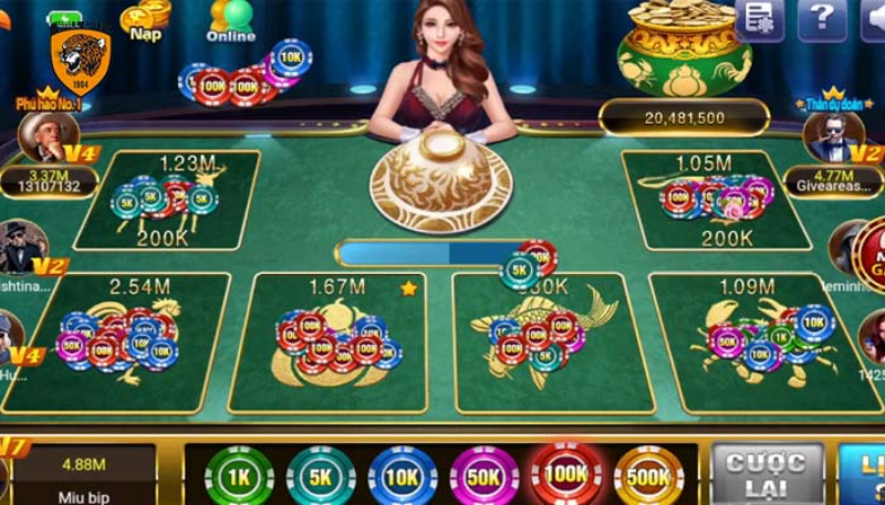 Hướng dẫn tải hack game bầu cua ONLINE
